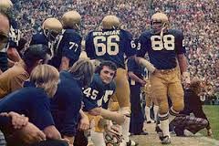Rudy Ruettiger (45) played for Dan Devine, who once applied to be head coach at Temple.