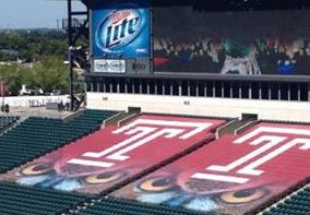 The Tarps are down at Lincoln Financial Field.