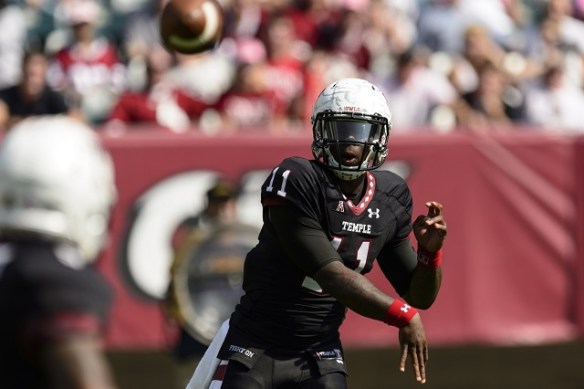 P.J. Walker had perfect touch on his TD pass to Jalen Fitzpatrick.