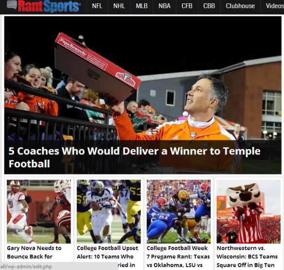 With virtually everybody back from a 4-7 team, Matt Rhule and staff have done a very good job making this a potential 0-12 team. If Temple is serious about winning, it must jettison this staff at the end of the season and hire one of these five guys (click over the pizza box for the answers)