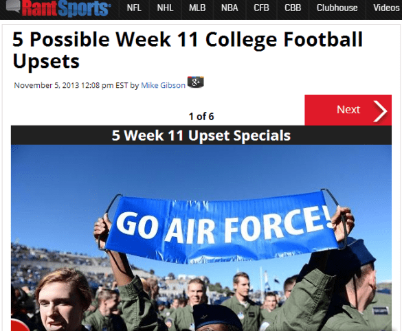 Five games we're taking an interest in this weekend, including a future AAC foe.