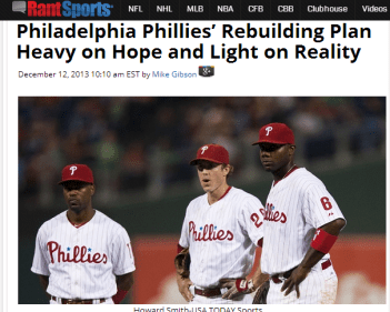 Click on the Holy Trinity of  Phils' Oldheads for a comparison between Ruben Amaro's approach and Temple football.