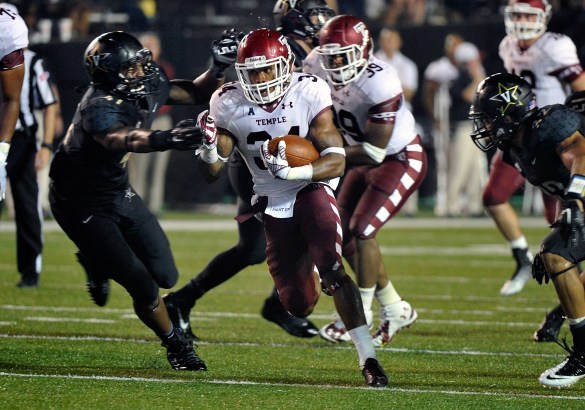 Jahad Thomas' speed to the corners could be just what the Owls need to control the clock and keep Navy's offense off the field. 