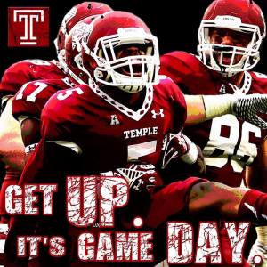 Feet on the floor and butts out of bed. It's game day.