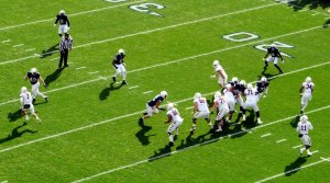 IF Owls go to play action, as promised, those 2 safeties in the middle of the field will be much closer to the line of scrimmage, allowing Owl receivers to get the separation they didn't get last year.