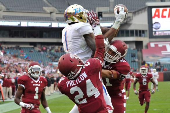 Jihaad Pretlow will not be roaming he secondary for the Owls next season.