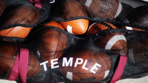 Temple summer practice, football,