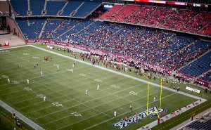 A typical UMass crowd these days. 