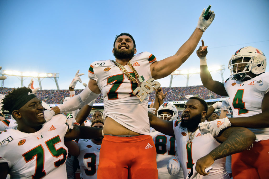 NCAA Football: Florida at Miami